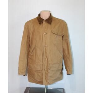 Vintage Sears Active Sportswear Brown Canvas Hunting Jacket Men’s L/XL